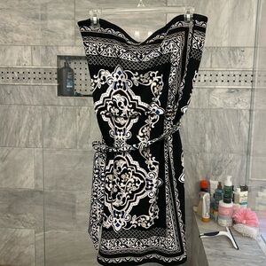 Strapless WHBM summer dress